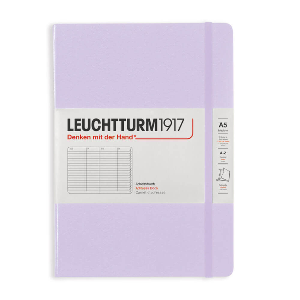 Leuchtturm1917 Address Book Medium A5 Hardcover